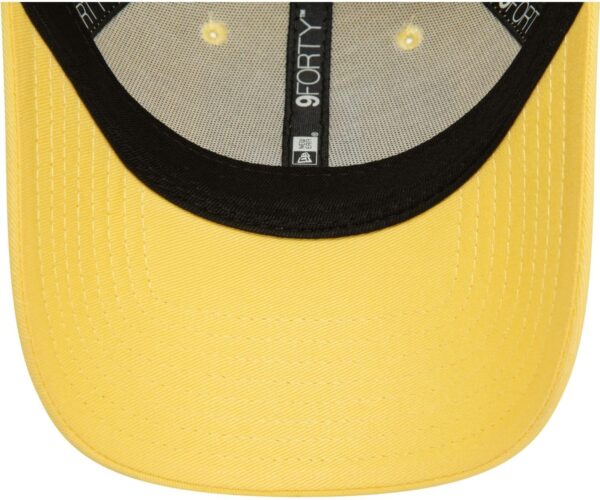 Cappellino New Era Dodgers donna morbido giallo baseball-4