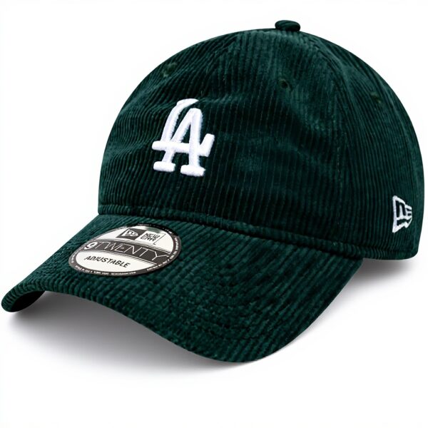 Berretto Dodgers New Era Verde Uomo 100 Cotone Strapback