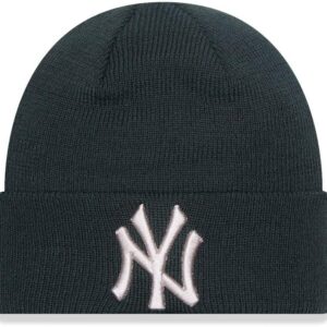 New Era Beanie Yankees Bambini Berretto Baseball Verde-0