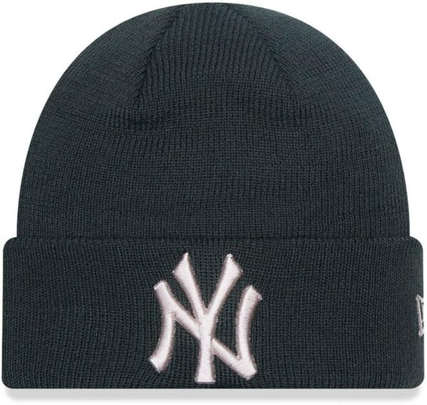 New Era Beanie Yankees Bambini Berretto Baseball Verde-0