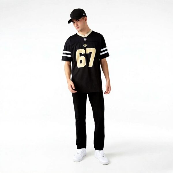 Maglietta NFL New Era Patriots Uomo Jersey Stripe Oversized