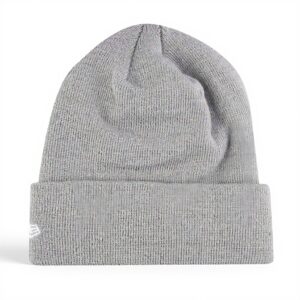 Berretto in maglia New Era Essential Uomo Grigio Taglia
