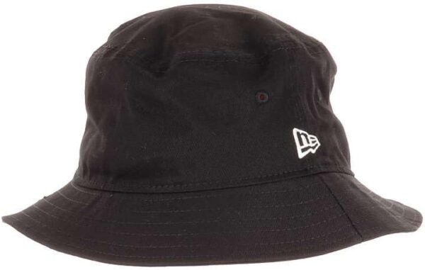 Cappello bucket New Era Uomo Nero taglie S M L design-0