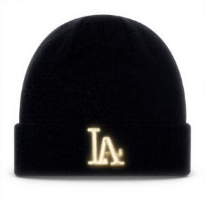 Berretto New Era Dodgers MLB Nero Oro Cappellino Baseball