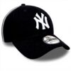 New Era Mens MLB Basic NY Yankees 39Thirty Stretch Back Baseball cap,10145636, NavyWhite, ML