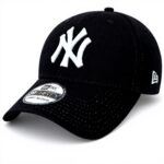 New Era Mens MLB Basic NY Yankees 39Thirty Stretch Back Baseball cap,10145636, NavyWhite, ML