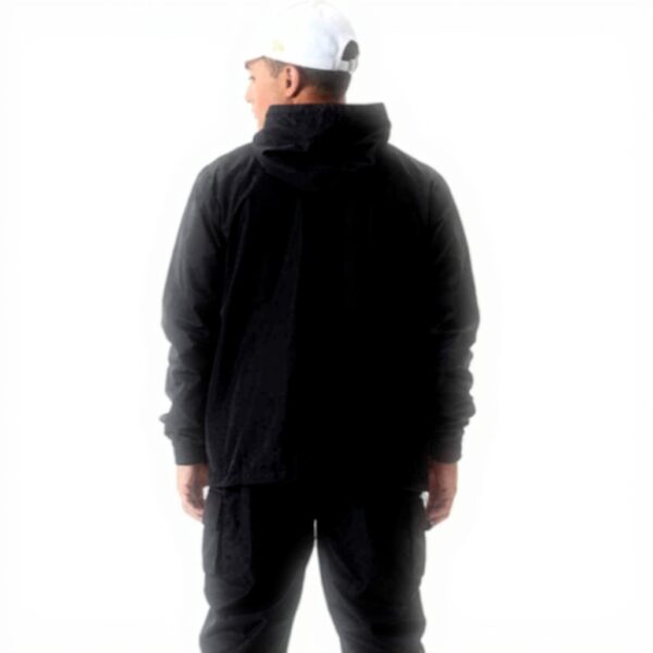 New Era Metalic Windbreaker Giacca a Vento da Uomo, Uomo, Giacca Antivento, 12590862, Nero, S