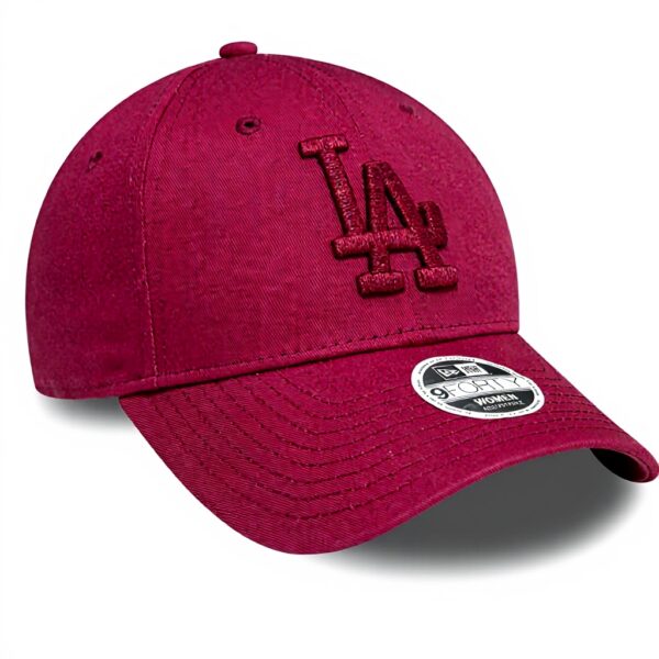 Cappello Dodgers New Era Metallic Logo 9Forty Rosso