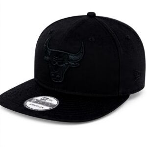 New Era Cappello NBA Nero Snapback Uomo Berretto Baseball