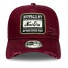 Cappellino New Era NE Logo Bordeaux E-Frame regolabile