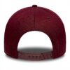 Cappellino New Era NE Logo Bordeaux E-Frame regolabile