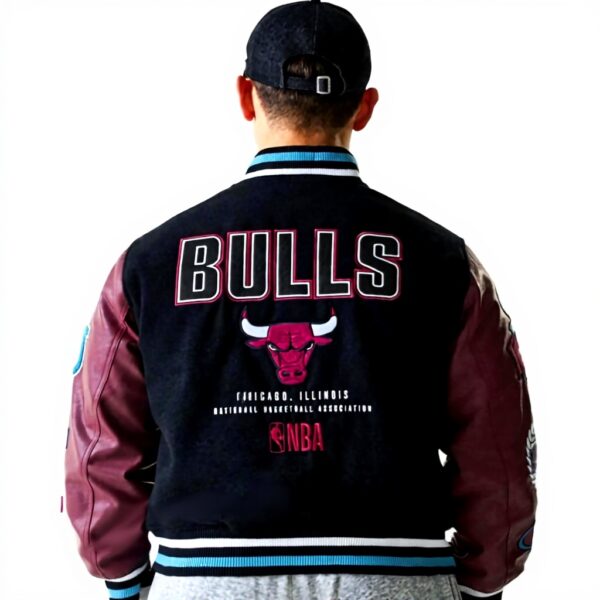 New Era Varsity College - Giacca NBA Chicago Bulls