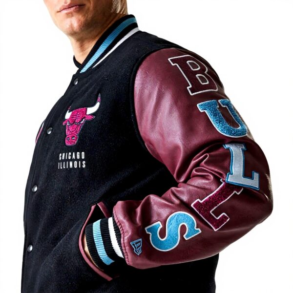 New Era Varsity College - Giacca NBA Chicago Bulls