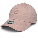 Cappellino New Era NY Yankees donna regolabile rosa