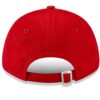Berretto New Era Yankees MLB regolabile donna rosso cotone