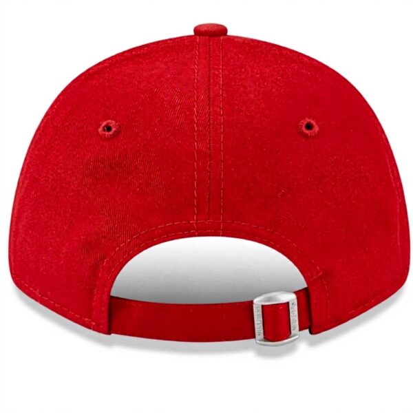 Berretto New Era Yankees MLB regolabile donna rosso cotone