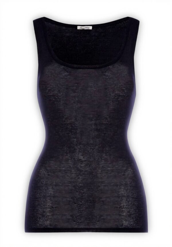 Canotta American Vintage blu Navy donna senza maniche top