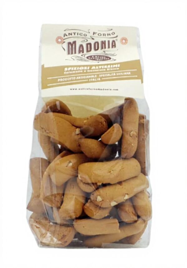 Biscotti Madonia Caramello Cioccolato Bianco Artigianali