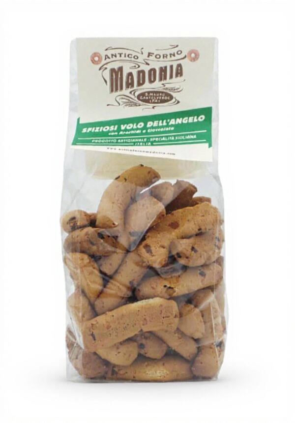 Biscotti al cioccolato Madonia artigianali arachidi 450 g