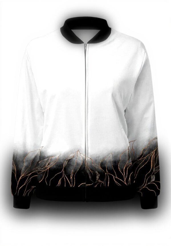 Bomber donna stampa floreale vintage Générique giacca