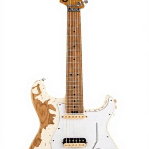 Charvel chitarra elettrica Henrik Danhage bianca frassino