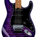 Chitarra elettrica Charvel Marco Sfogli HSS Purple Burst