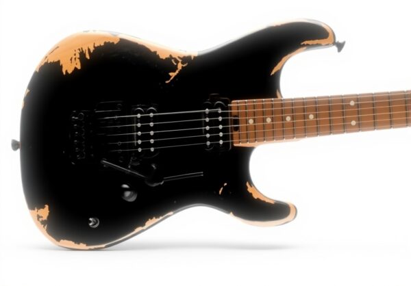 Chitarra elettrica Charvel San Dimas HH acero nero
