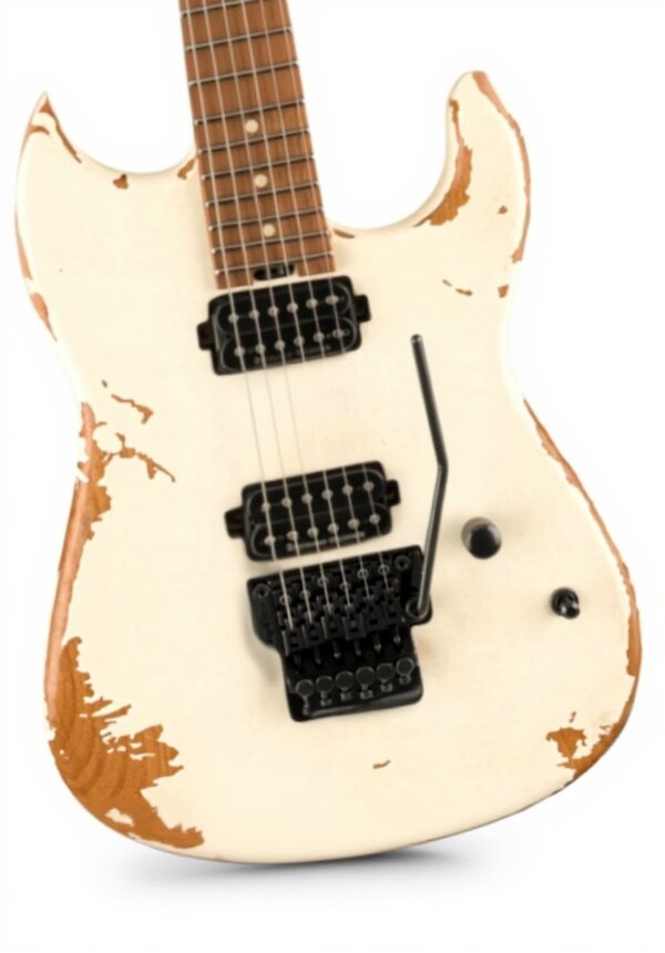 Chitarra Elettrica Charvel San Dimas HH FR PF Bianco