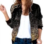 Giacca Bomber Donna Impermeabile Mezza Stagione Générique