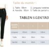 Pantaloni cargo chino donna Glowelfa vita alta elasticizzato