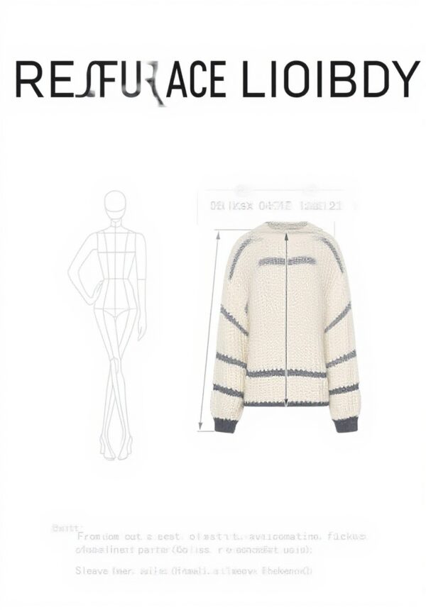 GRACE KARIN Maglione Donna Righe Girocollo Comodo Autunno