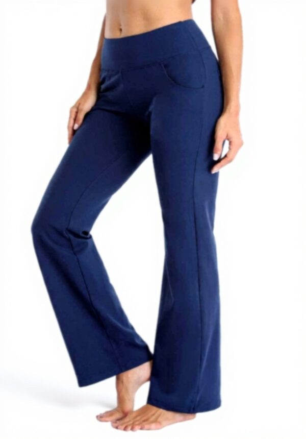 Leggings da yoga donna Generisch vita alta tasche senza