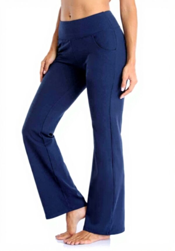 Leggings da yoga donna Generisch vita alta tasche senza