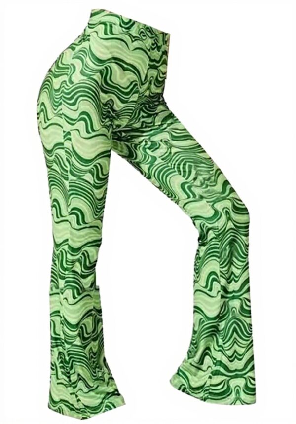 Leggings yoga donna Generisch vita alta bootcut compressione