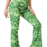 Leggings yoga donna Generisch vita alta bootcut compressione