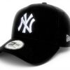 Berretto New York Yankees New Era Nero Bianco Regolabile