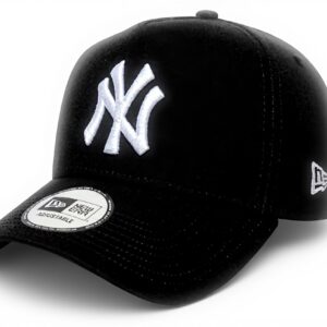 Berretto New York Yankees New Era Nero Bianco Regolabile