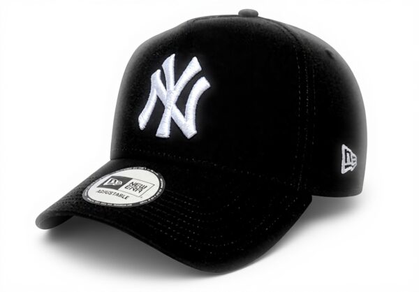 Berretto New York Yankees New Era Nero Bianco Regolabile