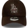 Cappellino Los Angeles Dodgers New Era Strapback Marrone