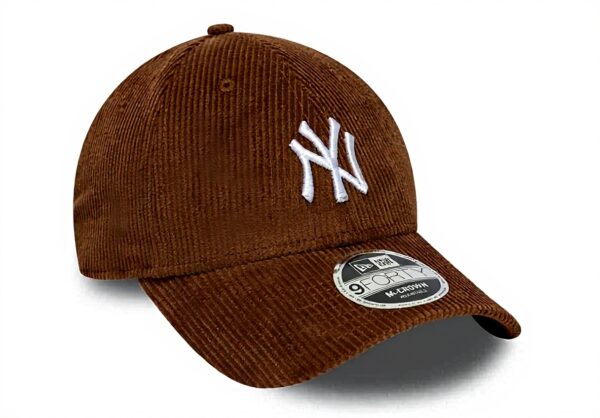 Cappello da baseball New Era Yankees corduroy unisex