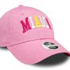 New Era 9Forty Strapback Cappellino Donna Miami Rose Rosa