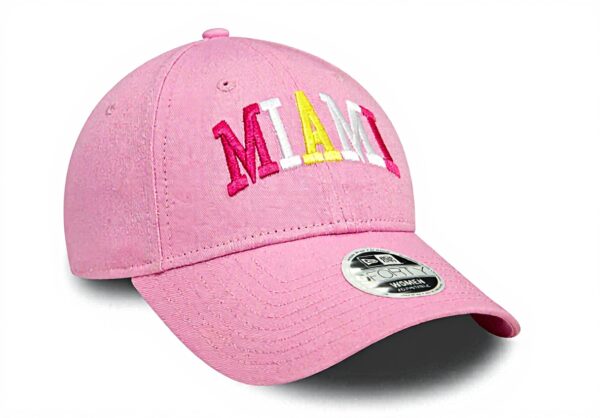 New Era 9Forty Strapback Cappellino Donna Miami Rose Rosa