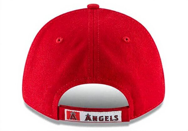 Berretto Anaheim Angels MLB New Era Regolabile Rosso 9Forty