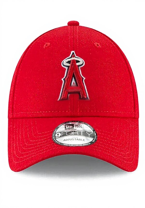 Berretto Anaheim Angels MLB New Era Regolabile Rosso 9Forty