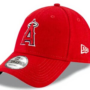 Berretto Anaheim Angels MLB New Era Regolabile Rosso 9Forty