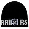 Berretto invernale New Era Las Vegas Raiders lavorato a