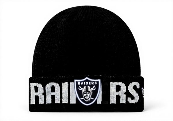 Berretto invernale New Era Las Vegas Raiders lavorato a