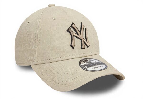 Cappellino da baseball New Era Yankees Stone Black 9Forty