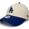 Cappello LA Dodgers New Era 9Forty regolabile beige blu
