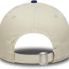 Cappello LA Dodgers New Era 9Forty regolabile beige blu-3
